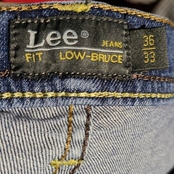 [Lee] Fit Low Bruce Jeans - Size 36x33 - Picture 10 of 10